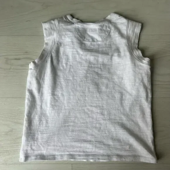 Faherty Cotton Tank Top White Spring Closet Staple Size Extra Small - Picture 2 of 4